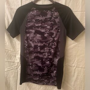 C9 by Champion Kids' Black and Purple Camouflage Tee